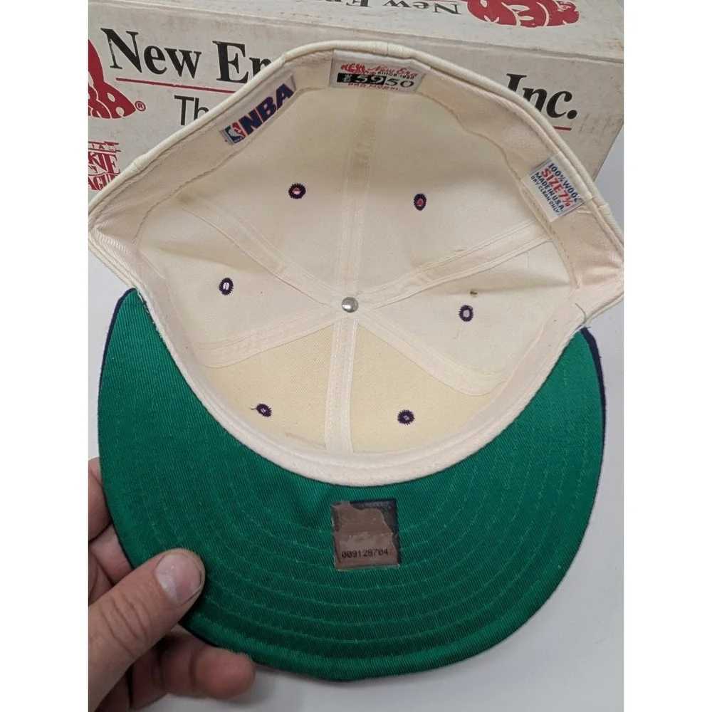 VINTAGE Los Angeles Lakers Hat Cap Fitted 7 3/8